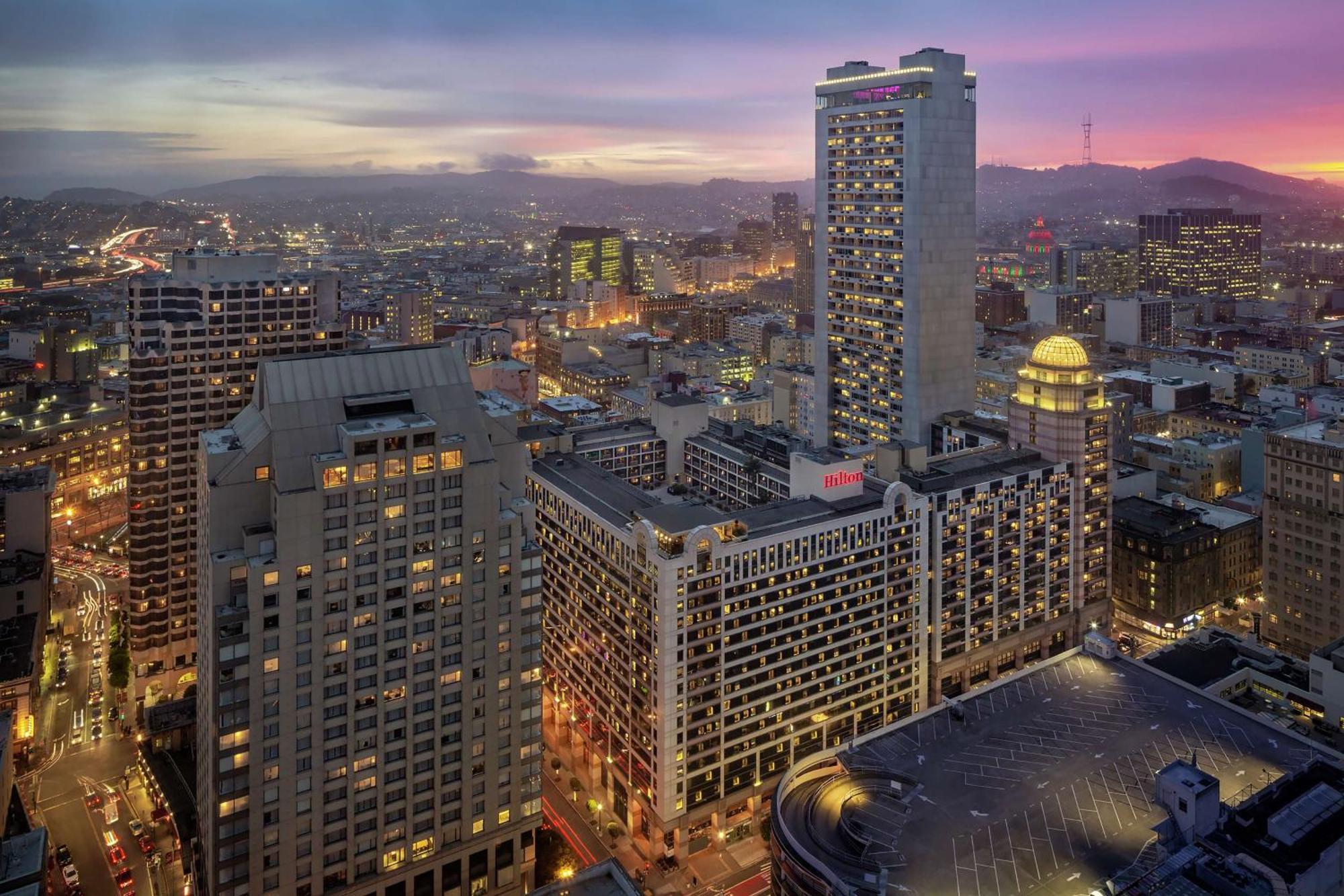 Hotel Hilton San Francisco Union Square Exteriér fotografie